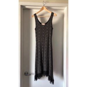 Philosophy floral and lace long dress